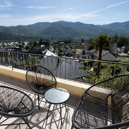 Magnifique Terrasse, Hypercentre, Parking Prive Apartment Argeles-Gazost