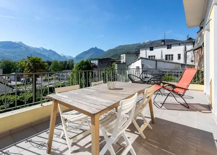 Апартаменты Magnifique Terrasse, Hypercentre, Parking Prive *