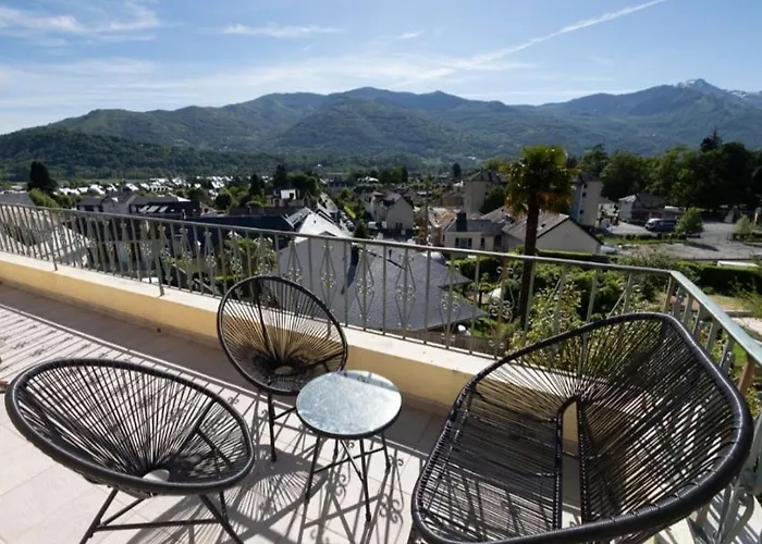 Magnifique Terrasse, Hypercentre, Parking Prive Апартаменты Аржеле-Газо