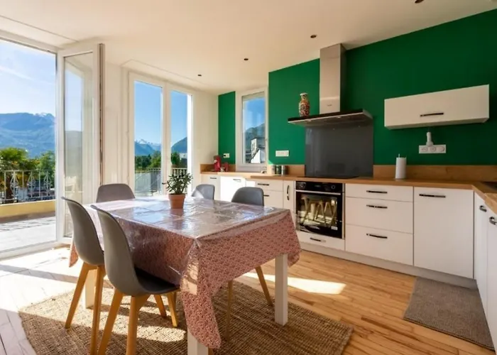 Апартаменты Magnifique Terrasse, Hypercentre, Parking Prive *